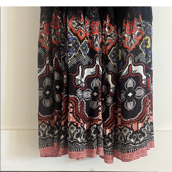 Anthropologie Multicolor Patterned Maxi Dress - Picture 10 of 14